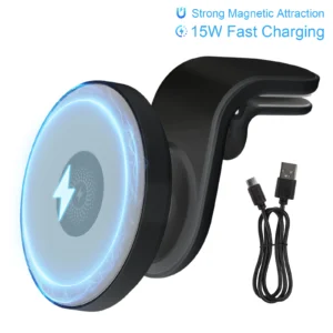 Magnet Wireless Car Charger 15W Fast Charging