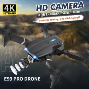 New E99Pro RC Drone 4K Professinal With 1080P Wide Angle HD Camera