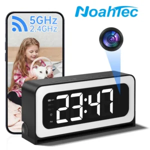 Noahtec 1080P Alarm Clock Mini Camera