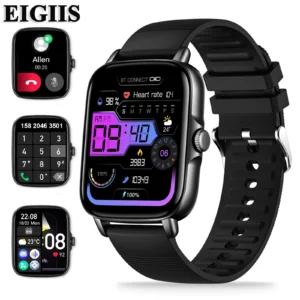 EIGIIS 2025 Smart Watch for Men Women Fitness Tracker